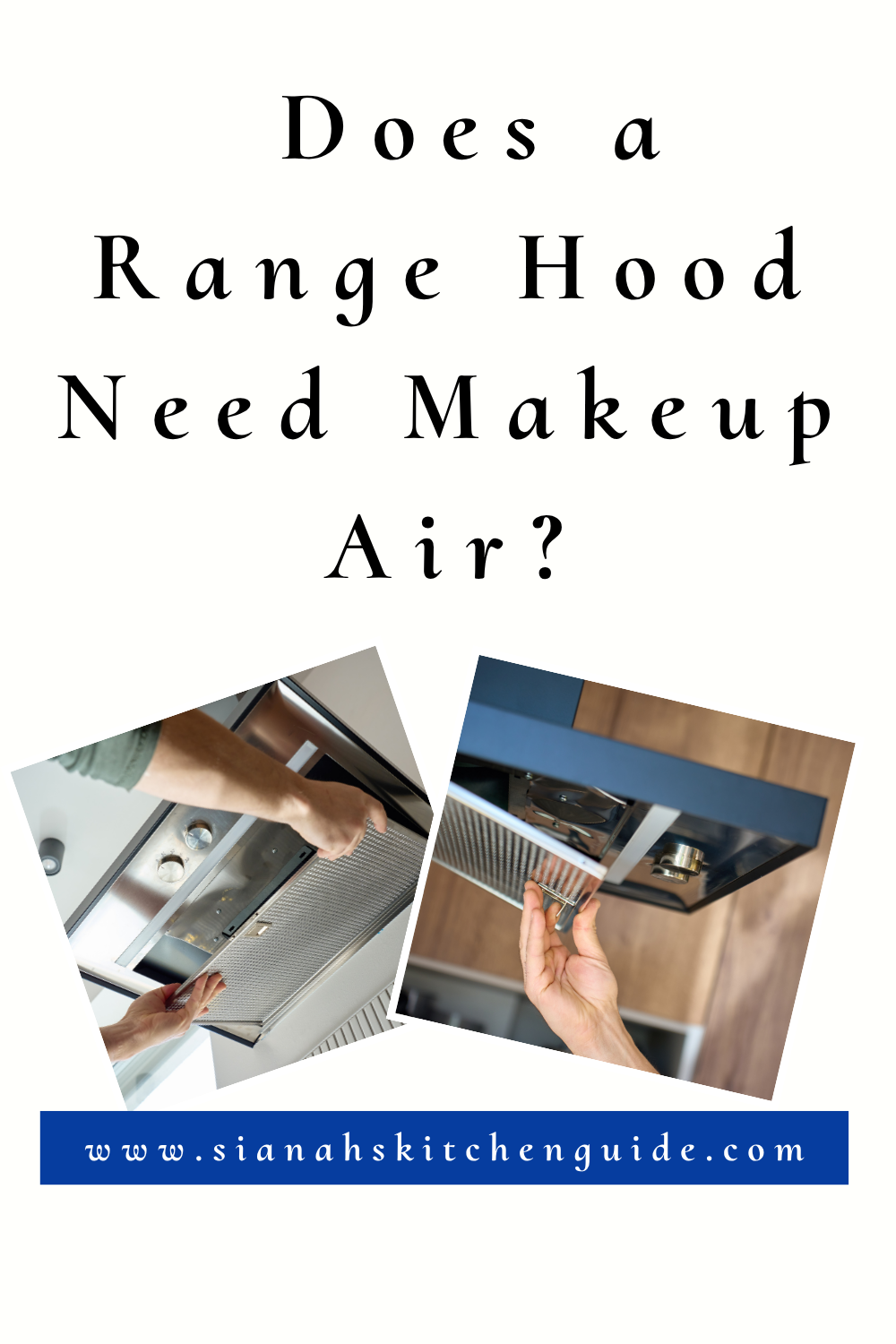 does a range hood need makeup air