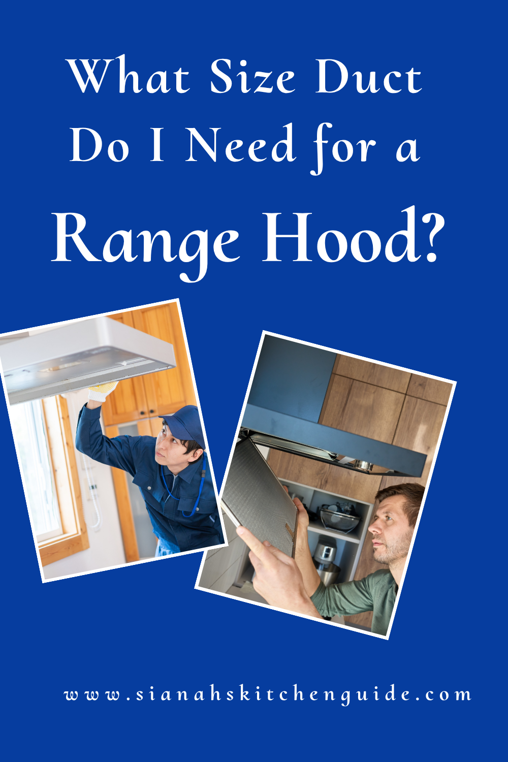 what size duct do I need for a range hood
