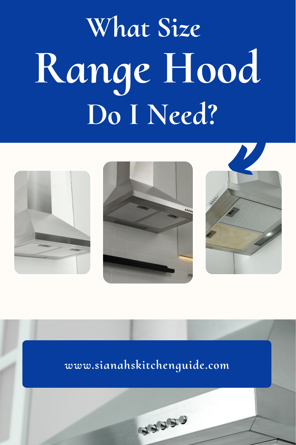 what size range hood do I need