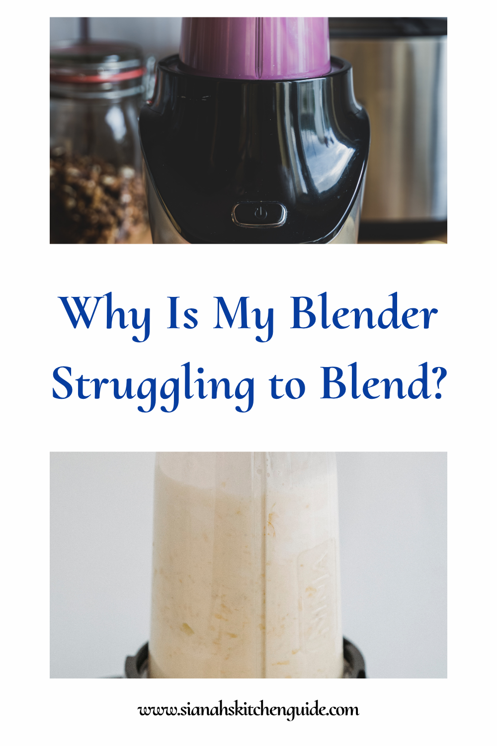 blender struggling to blend