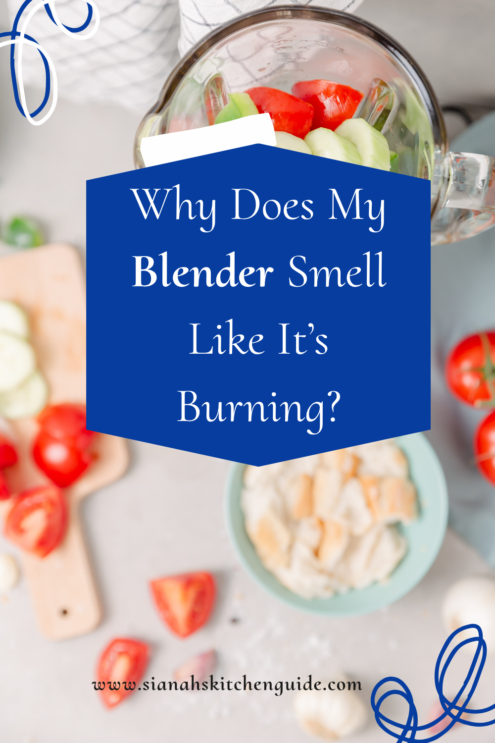 blender smells like it’s burning