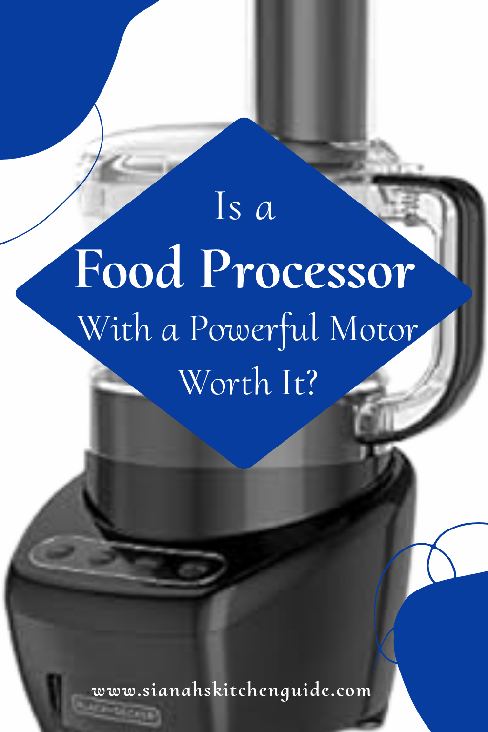 is a food processor with a powerful