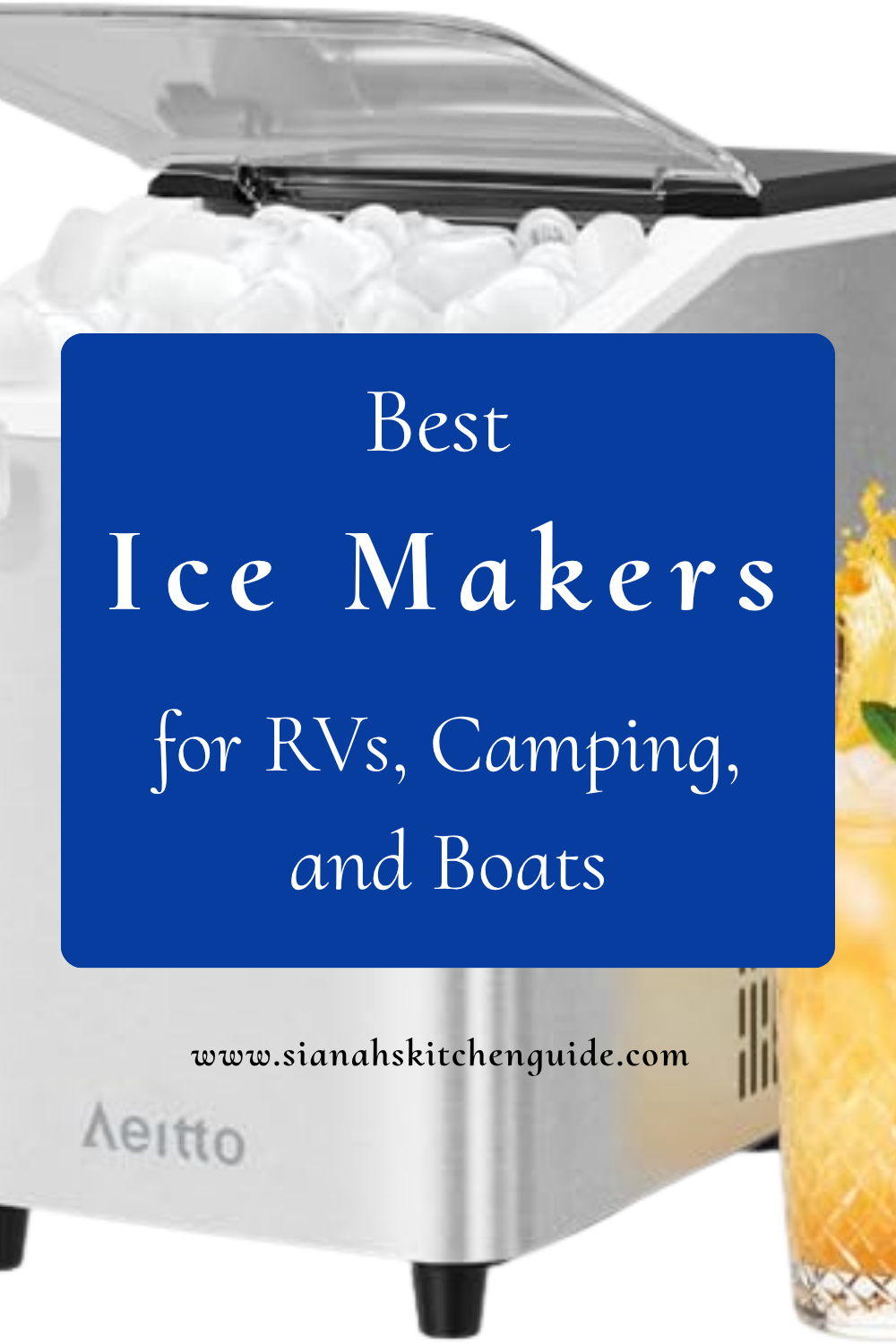 best ice makers for RVs, camping, and boats